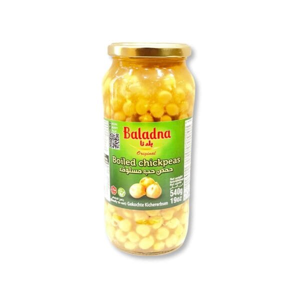 Baladna Boiled Chickpeas (540g)