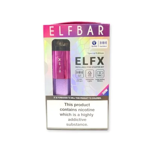 ELFBAR ELFX Refillable Pod Starter Kit