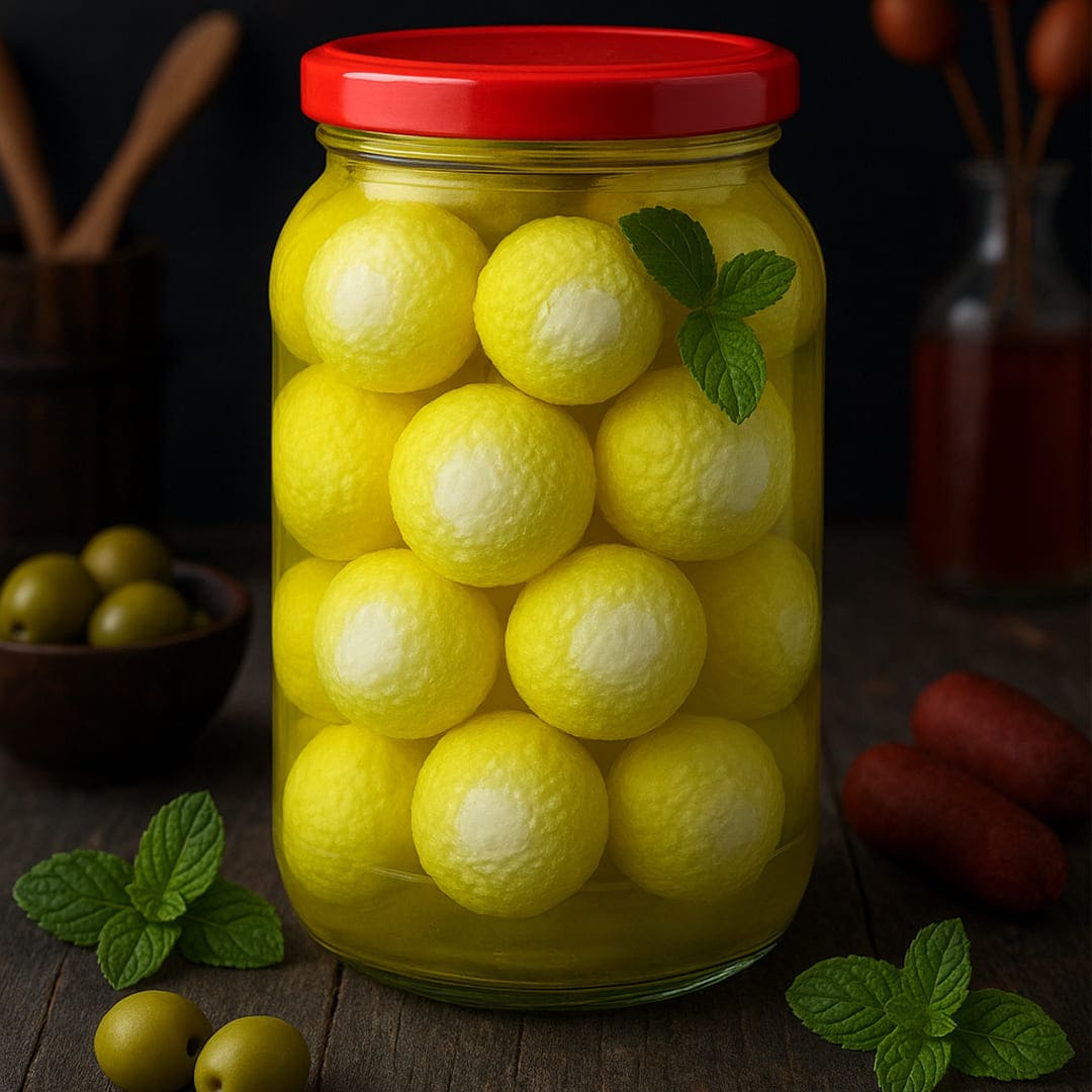 لبنة كرات بزيت 800 غرام