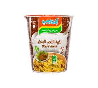اندومي نودلز كاسات بنكهة اللحم – 60 غرام