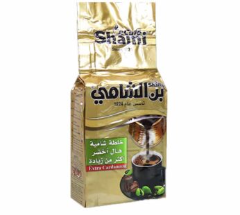 بن الشامي بخلطة شامية مع هال أخضر اكسترا – 450 غرام