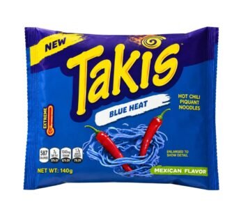 Takis Blue Heat люти нудли с чили – 140 г