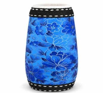 Blue Floral Mate Cup